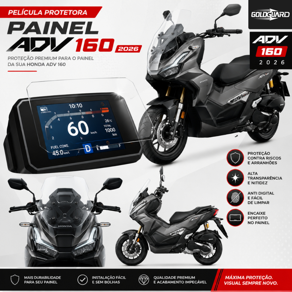 Película Protetora de Painel Honda ADV 160 (2025 em diante)
