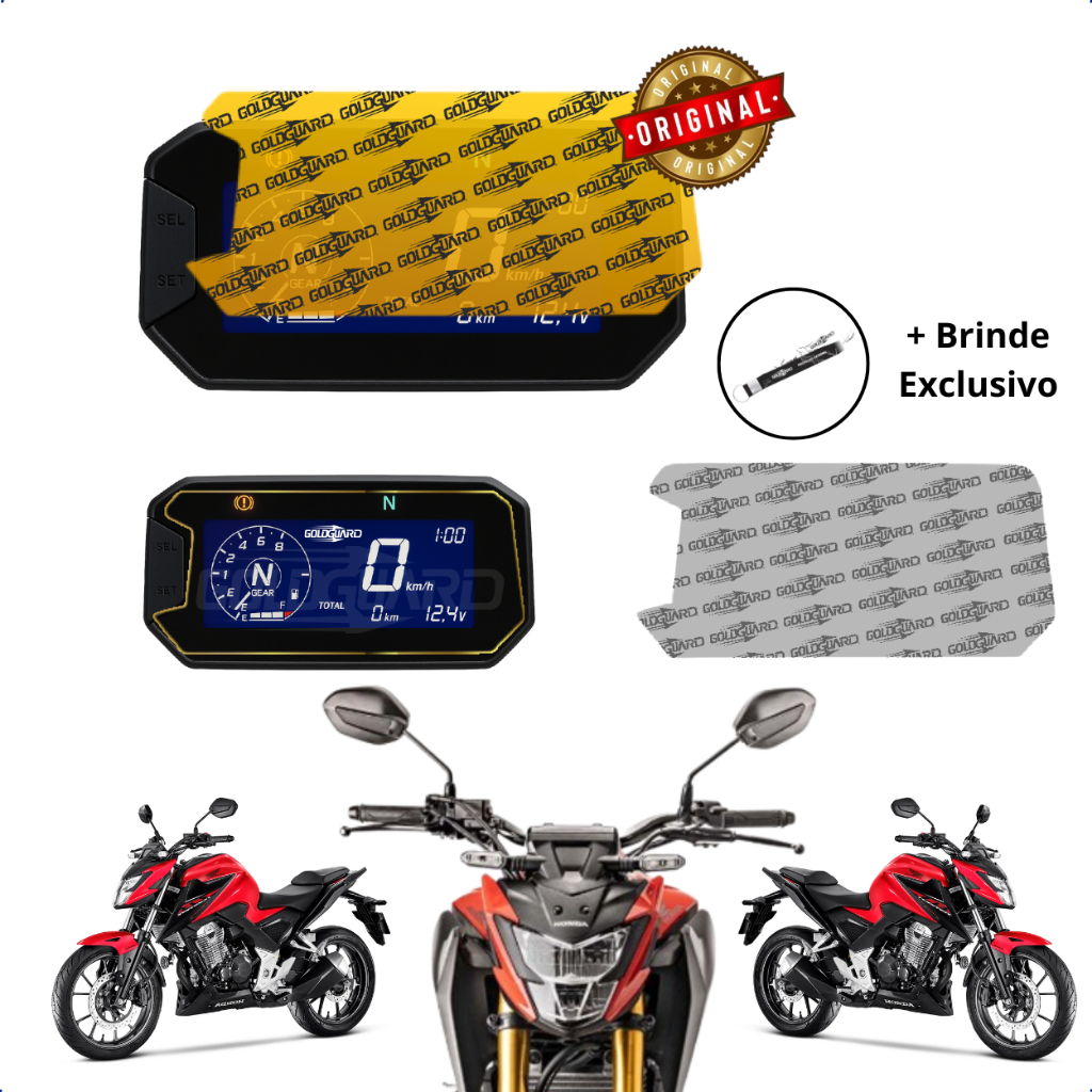 Película Protetora de Painel Honda CB 300F Twister (2022 até 2026)