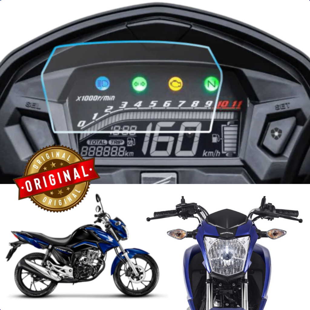 Película Protetora de Painel Honda CG 160 Titan, Fan, Start e Titan 150 (2016 até 2024)