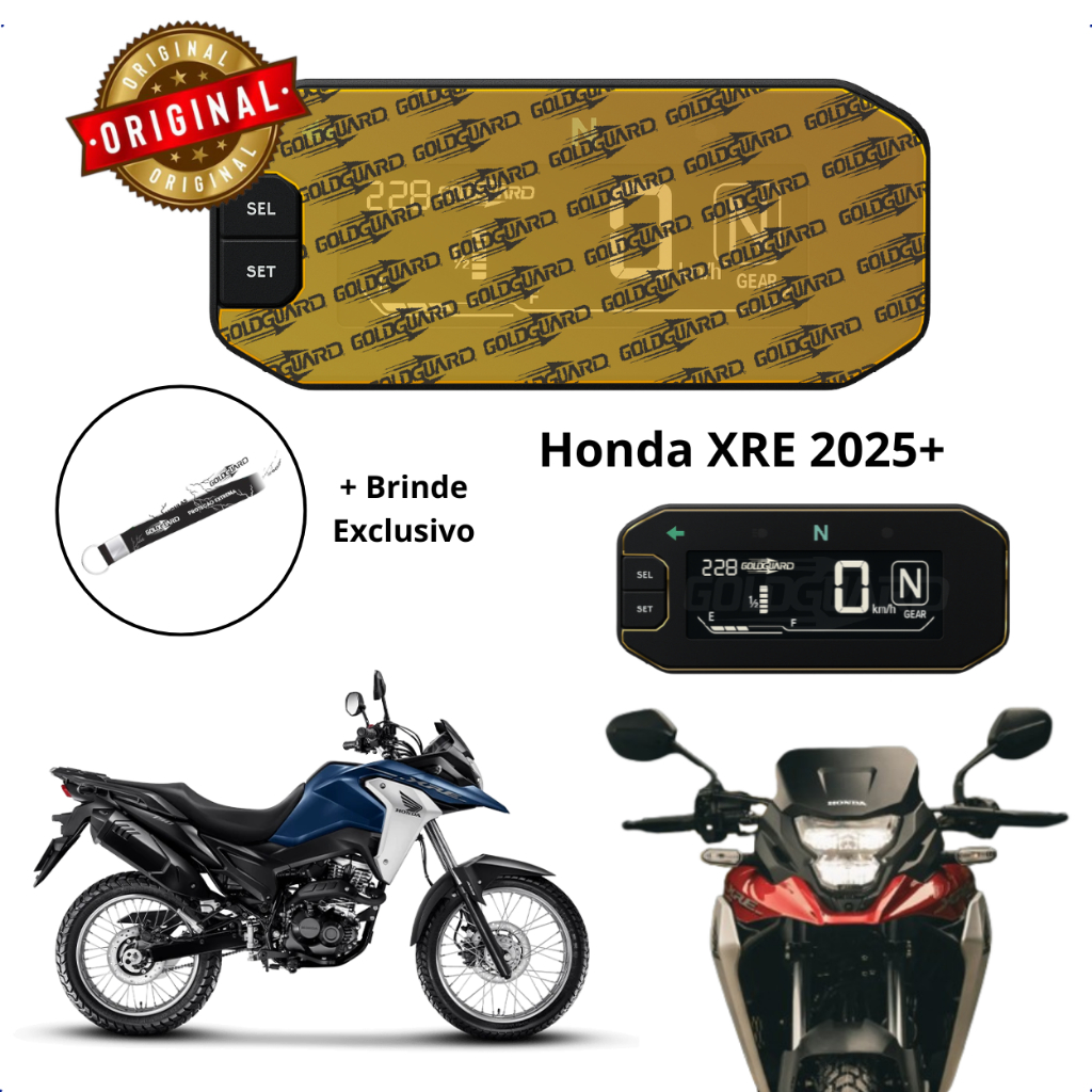 Película Protetora de Painel Honda XRE 190 (2025 até 2027)