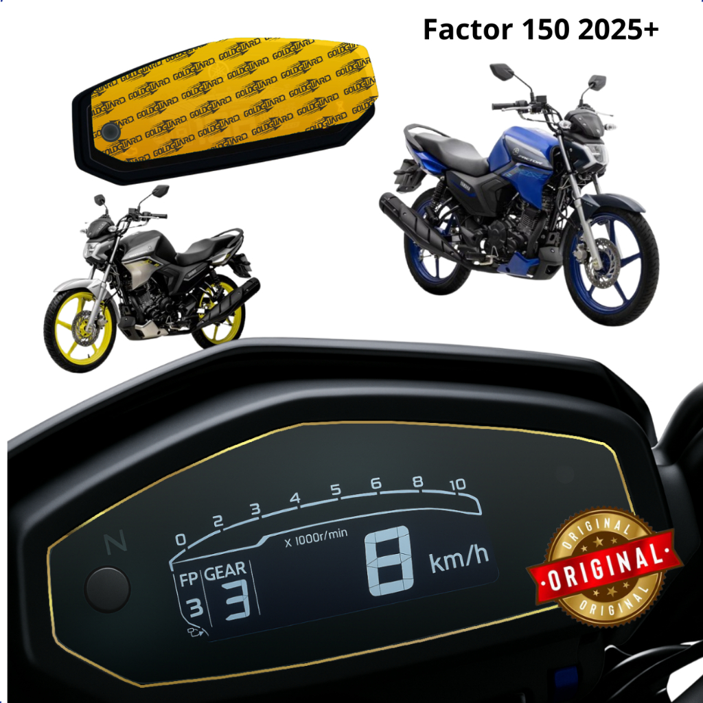 Película Protetora de Painel Yamaha Factor 150 DX (2025 em diante)