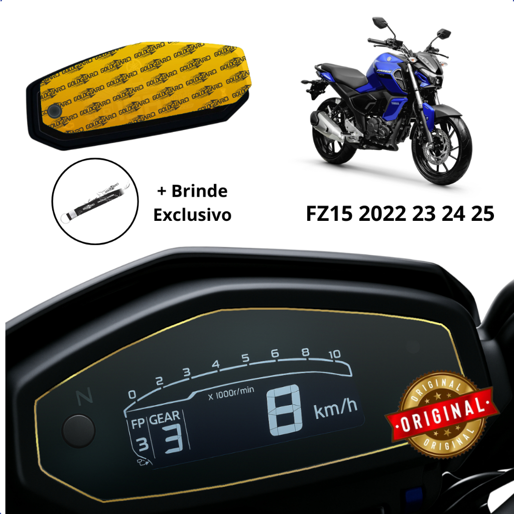 Película Protetora de Painel Yamaha FZ-15 Fazer 150 (2023 até 2026)