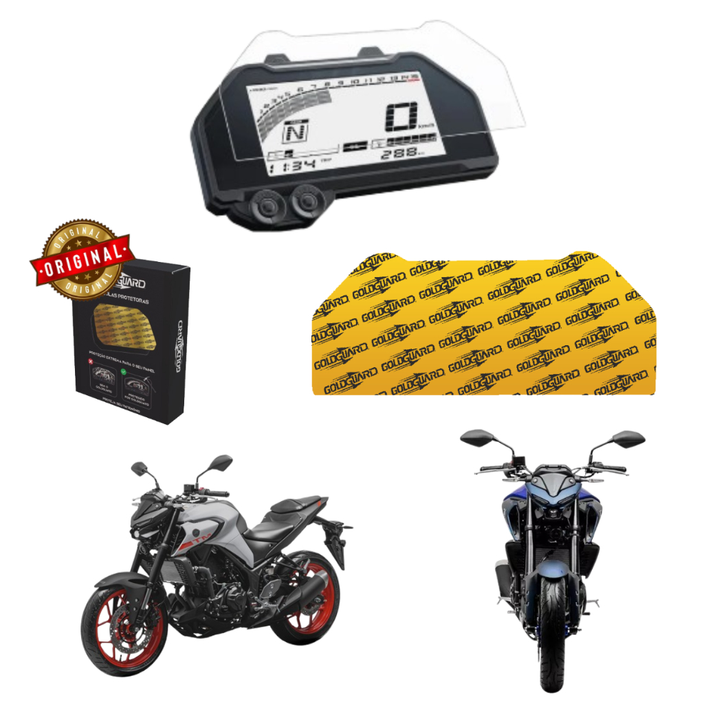 Película Protetora de Painel Yamaha MT-03 (2020 em diante)