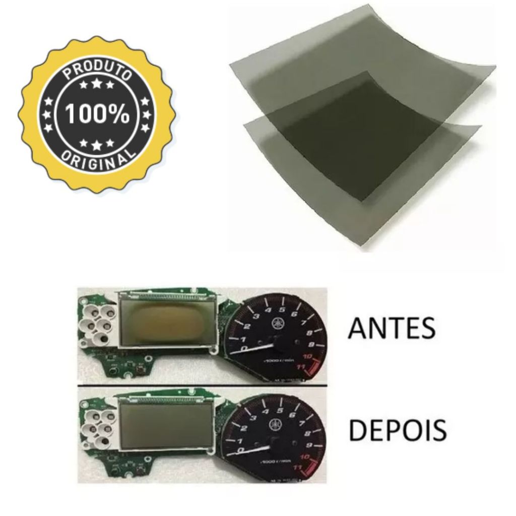 Reparo de Display Polarizado Universal 10x10 cm